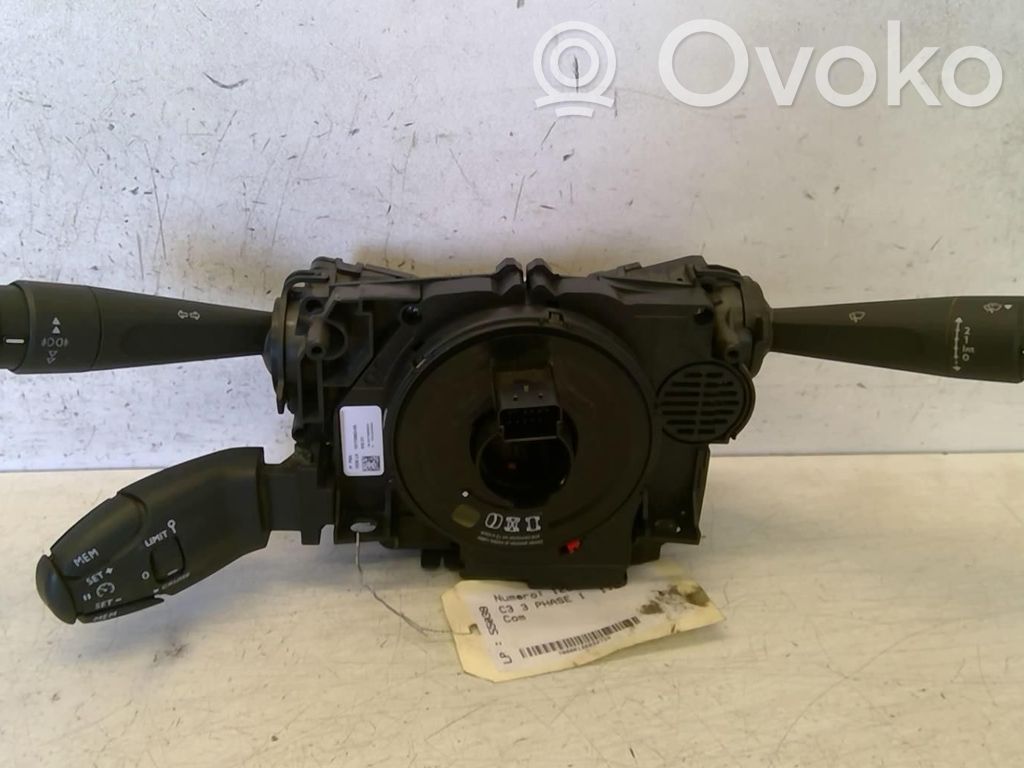 Citroen C3 Wiper turn signal indicator stalk/switch 