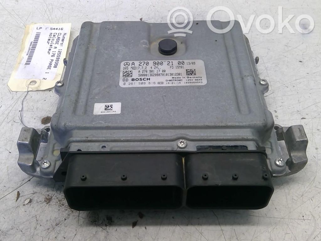 Mercedes-Benz A W176 Sterownik / Moduł ECU 