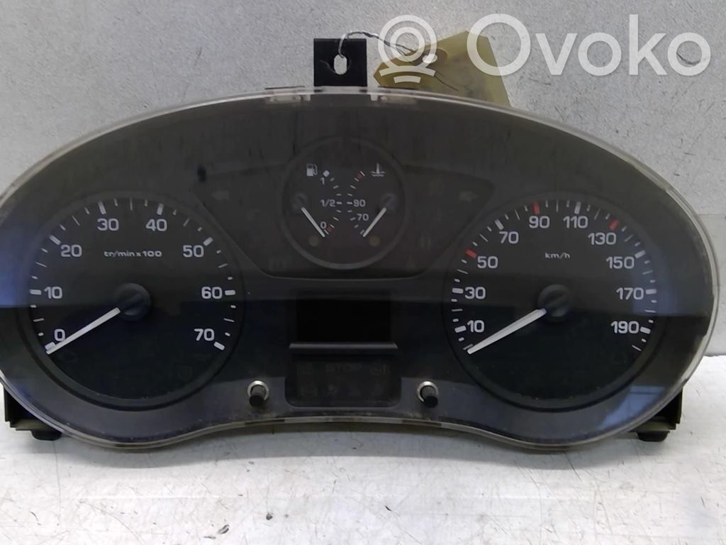 Geschwindigkeitsmesser Cockpit   9801642280