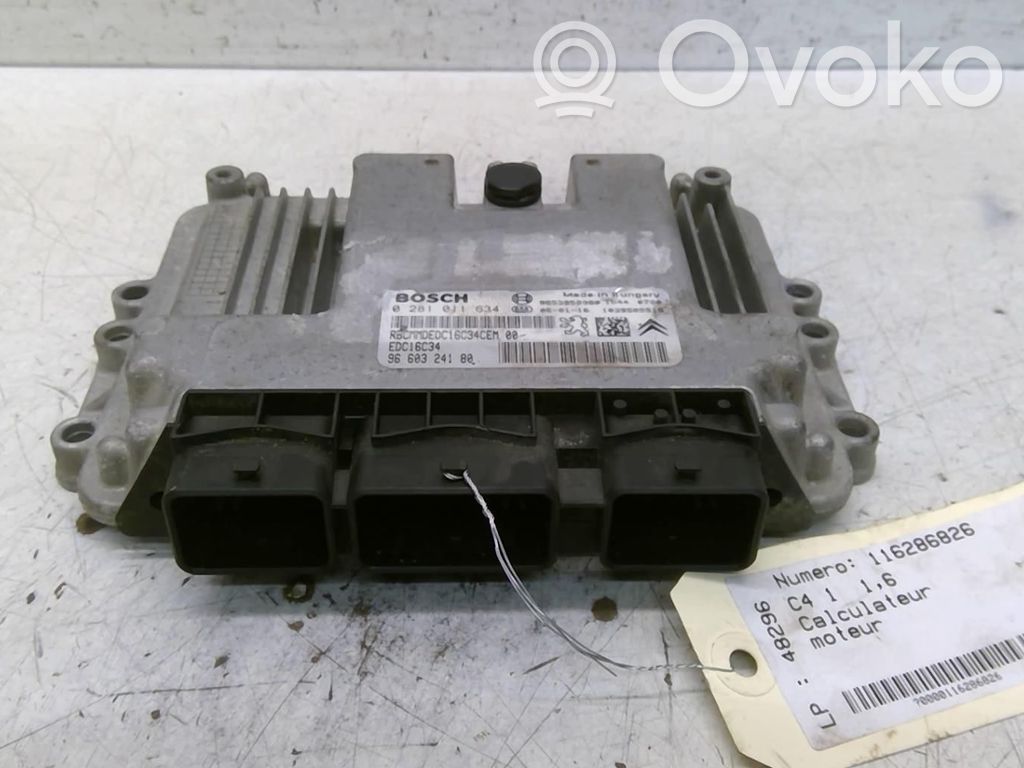 Engine control unit/module   00001940WF