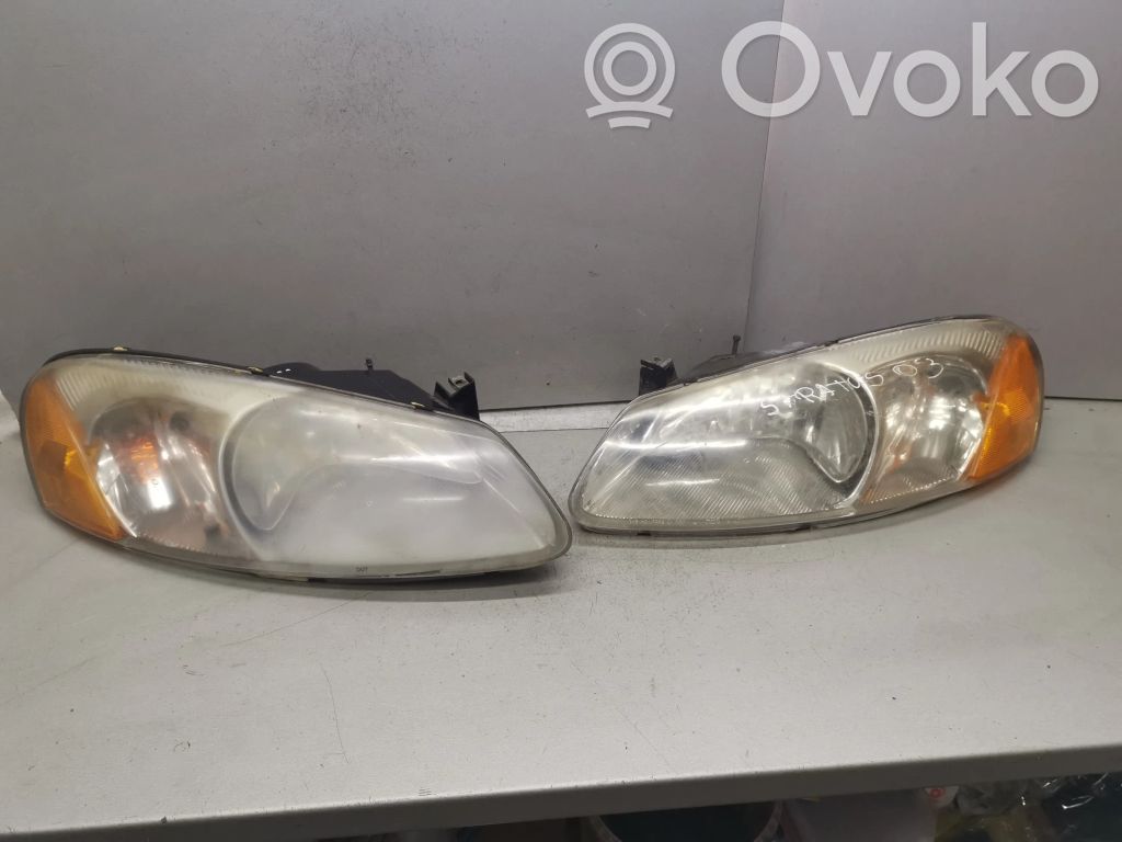 Headlights/headlamps set