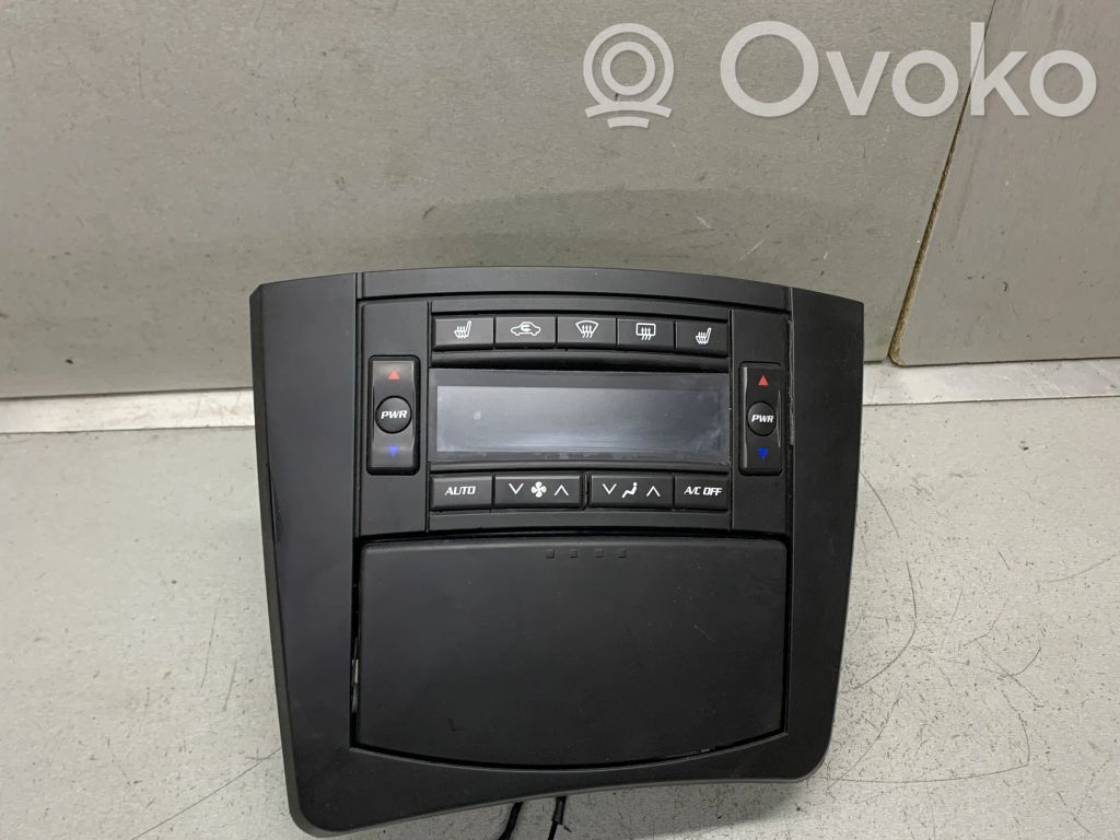Cadillac CTS Climate control unit 