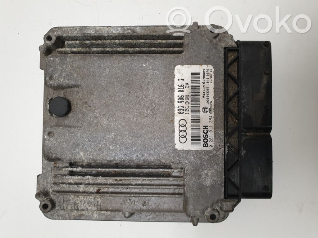 Engine control unit/module   03G906016G,0281011364