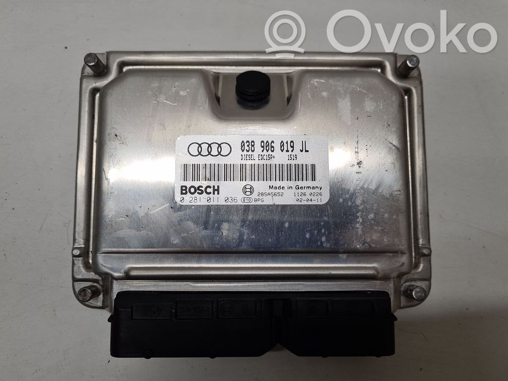 Engine control unit/module   038906019JL,0281011036