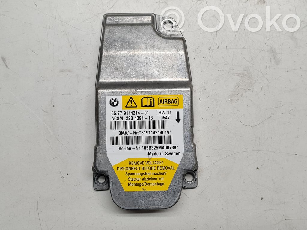 BMW 5 E60 E61 Airbag control unit/module 