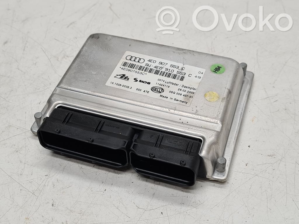 Audi A8 S8 D3 4E Sterownik / Moduł tylnego zawieszenia pneumatycznego 