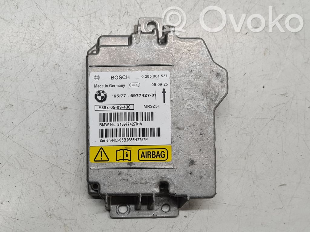 BMW 1 E81 E87 Unidad de control/módulo del Airbag 