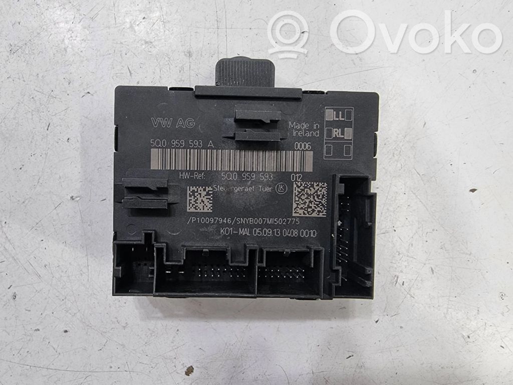 Audi A3 S3 8V Door control unit/module 