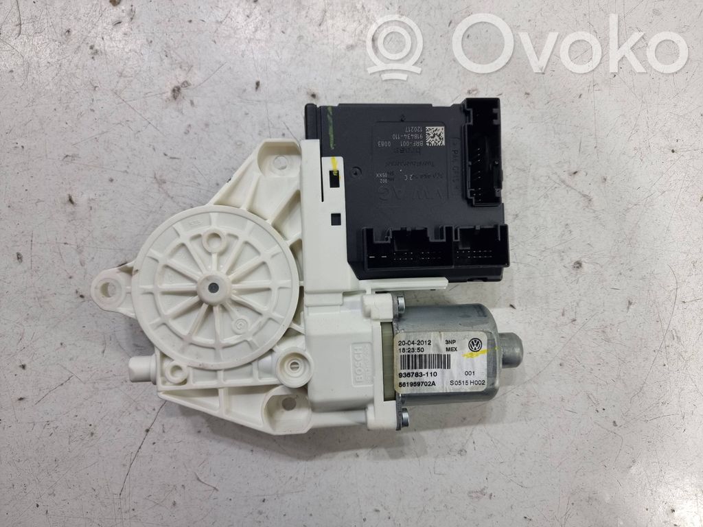 Volkswagen Jetta VI Silnik regulatora szyby drzwi przednich 