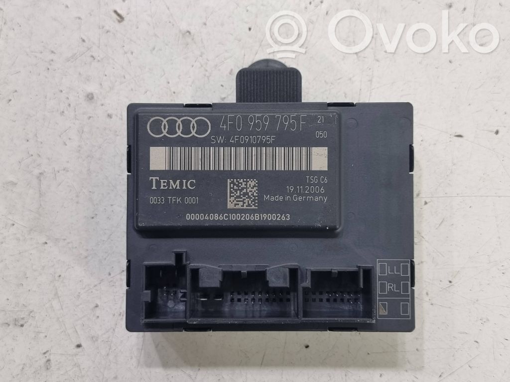 Unité de commande module de porte   4F0959795F,4F0910795F,0033TFK0001