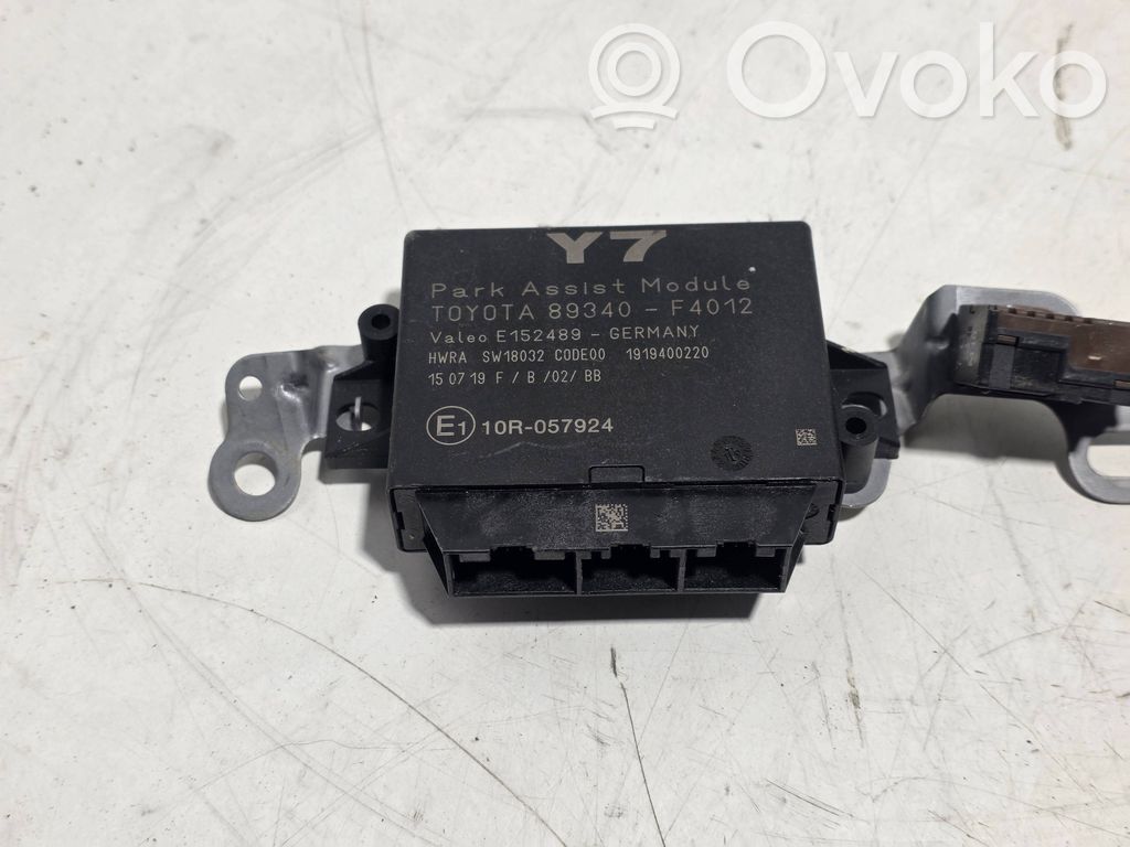 Toyota C-HR I Parking PDC control unit/module 