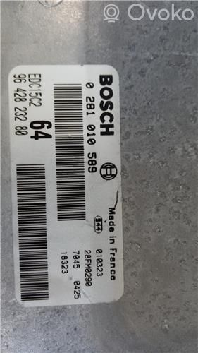 Unité de commande, module ECU de moteur   9642823280,281010589
