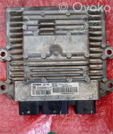 Engine control unit/module ECU   SW9650670480,5WS40021JT