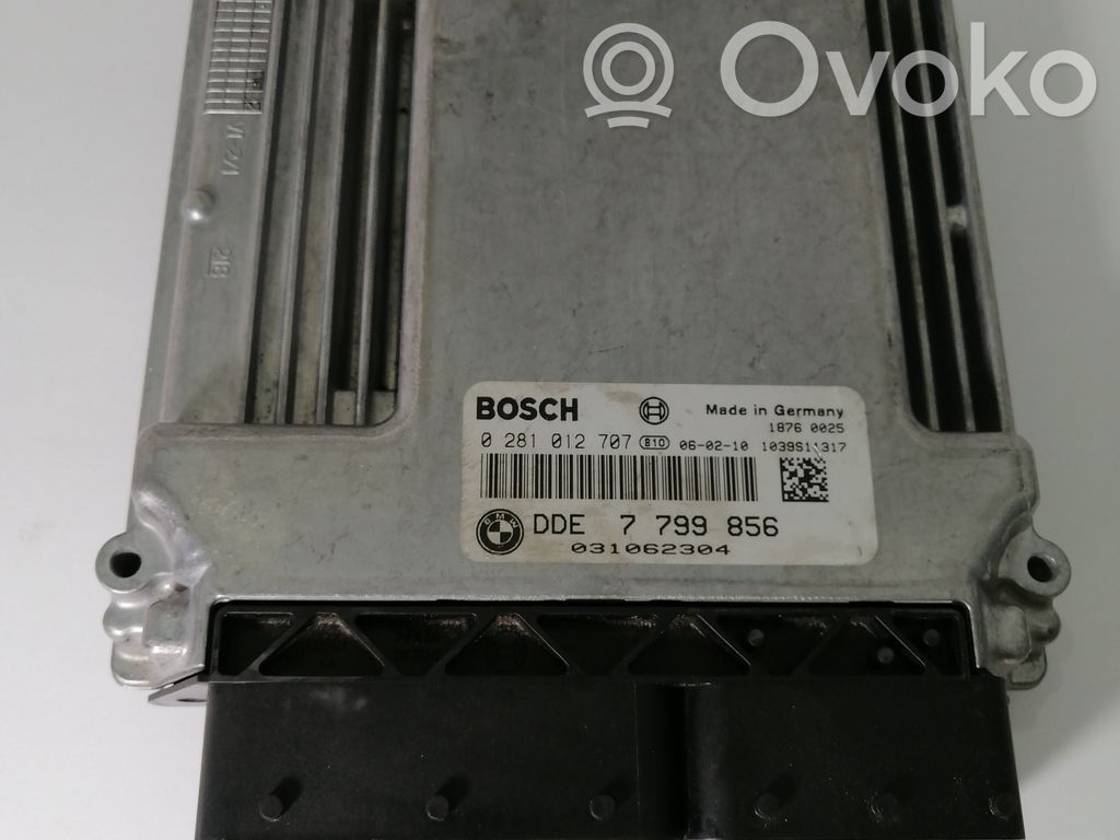 Moottorin ohjainlaite/moduuli   DDE7799856,0281012707