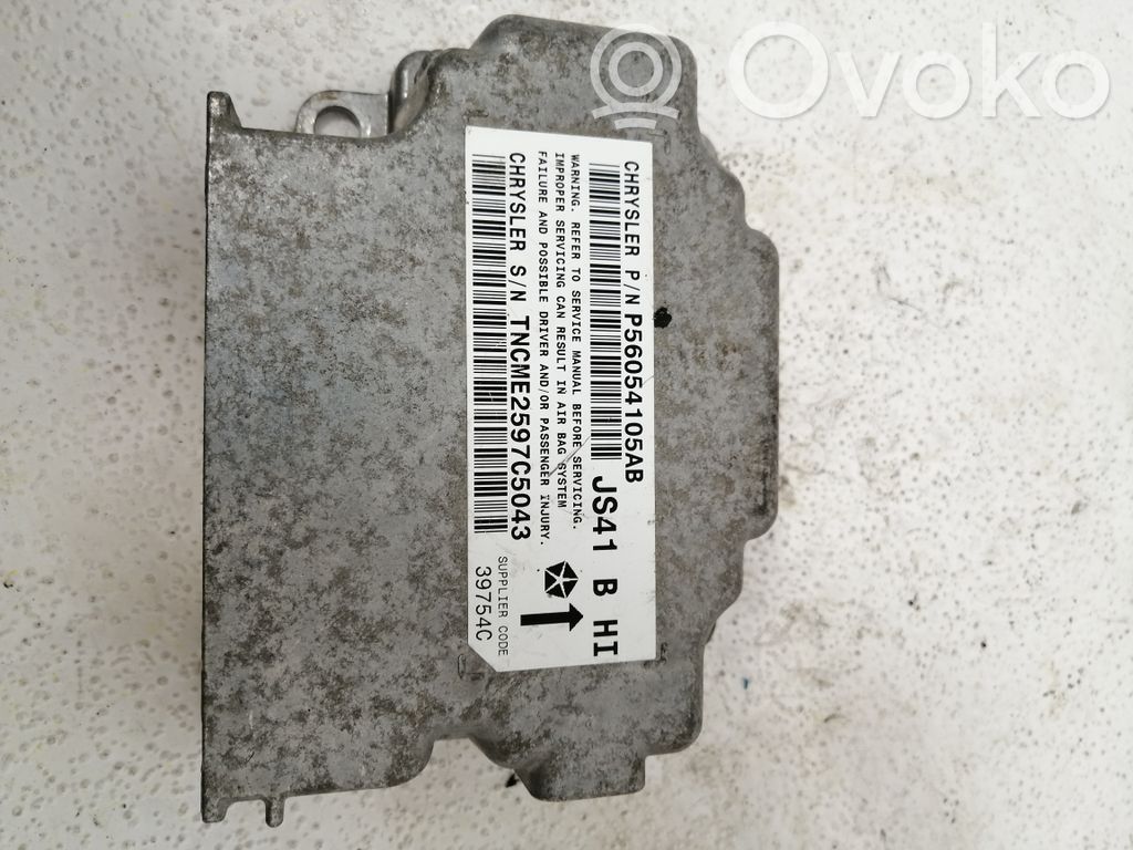 Chrysler Sebring (JS) Airbag control unit/module 