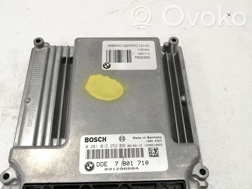 Engine control unit/module   0281013252,7801710