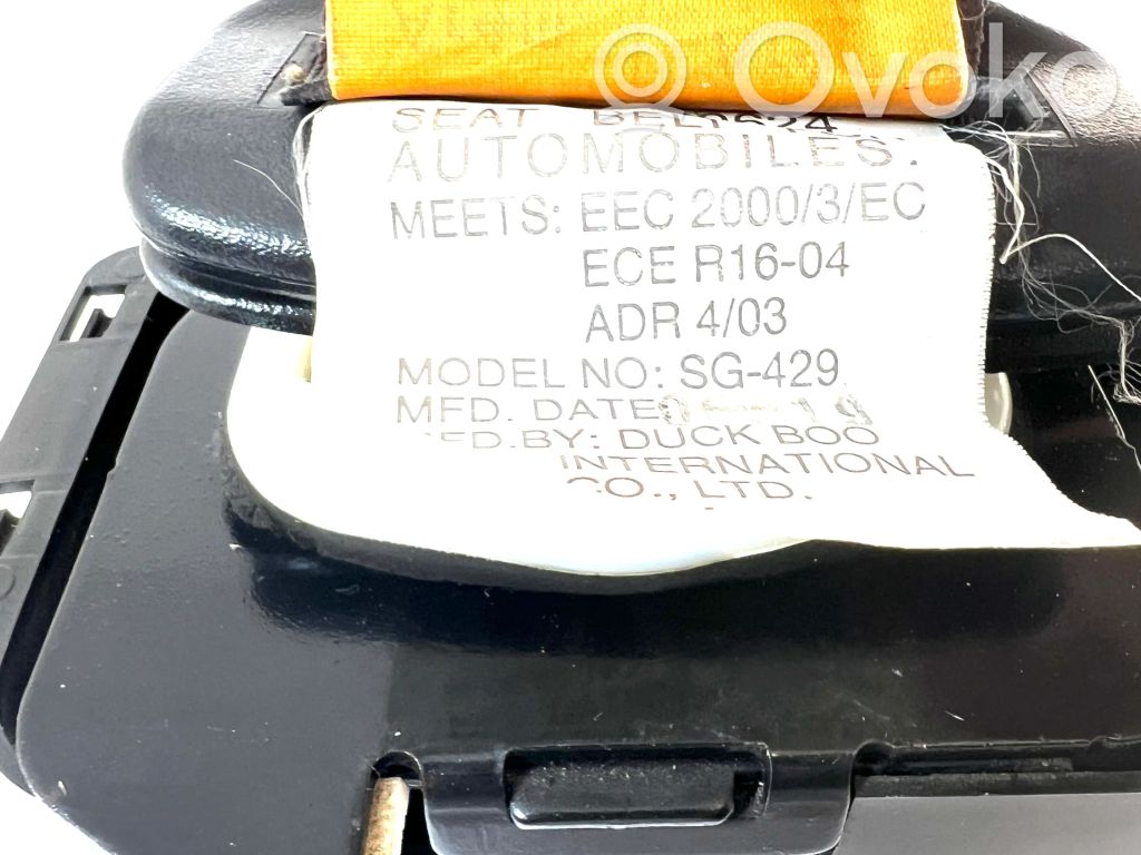 Chevrolet Aveo Keskipaikan turvavyö (takaistuin) 