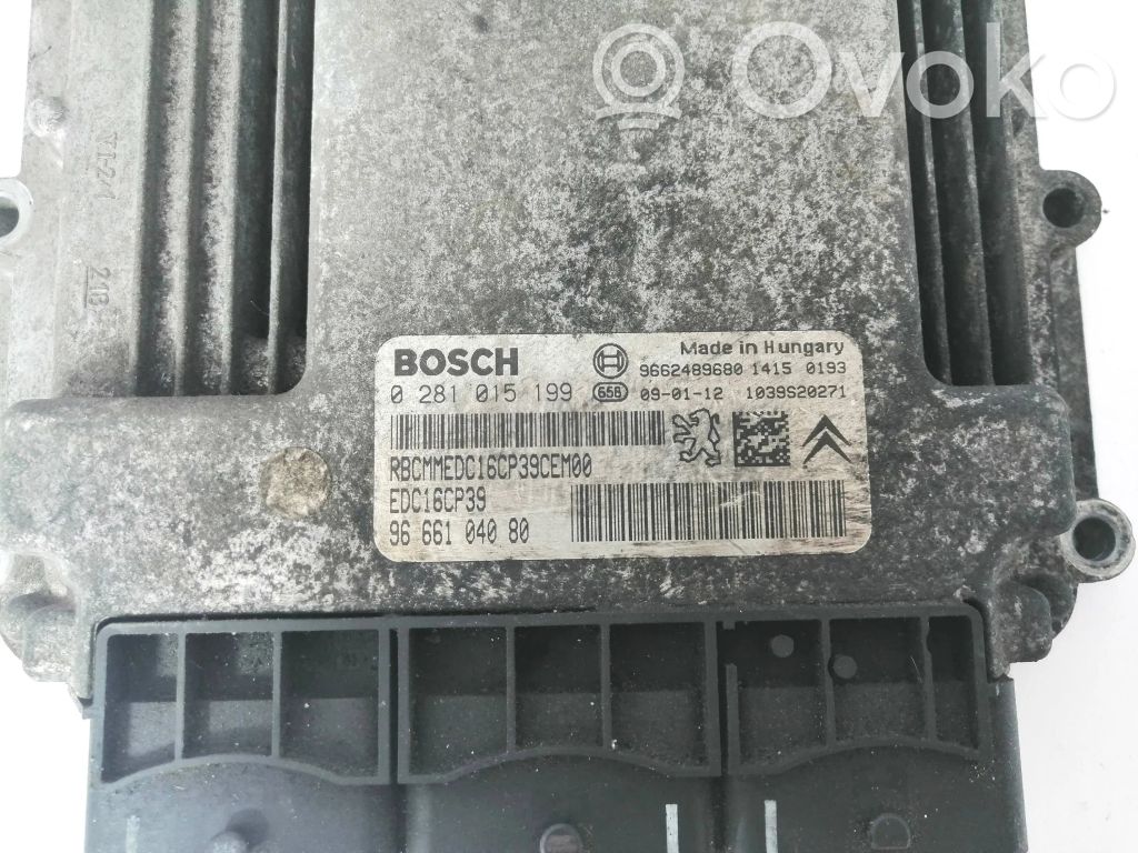 Citroen C5 Engine control unit/module 