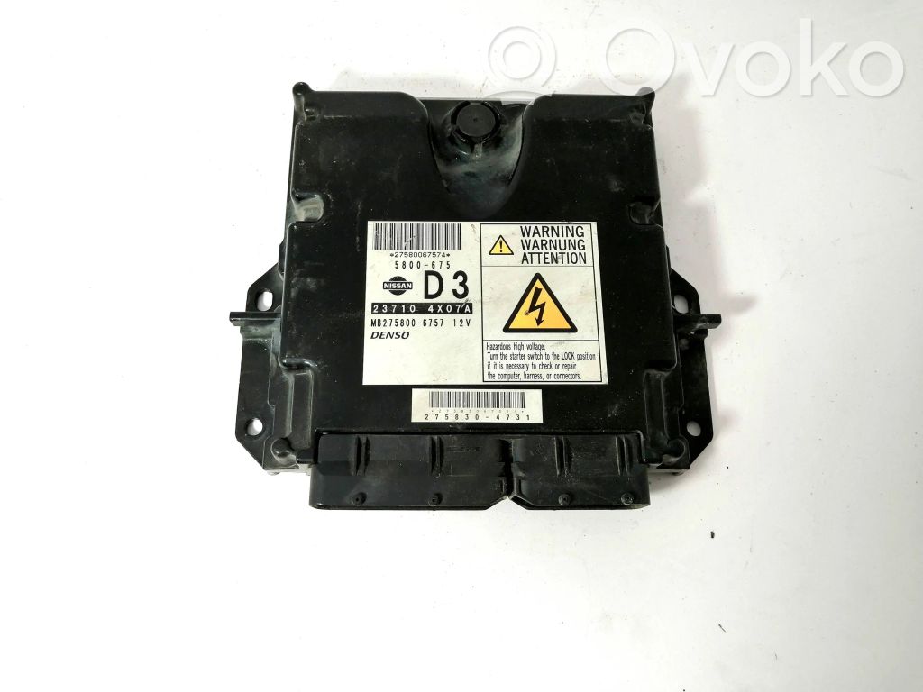 Nissan Navara D40 Engine control unit/module 
