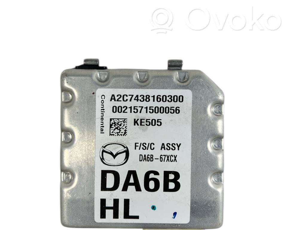 Mazda 2 Windshield/windscreen camera 