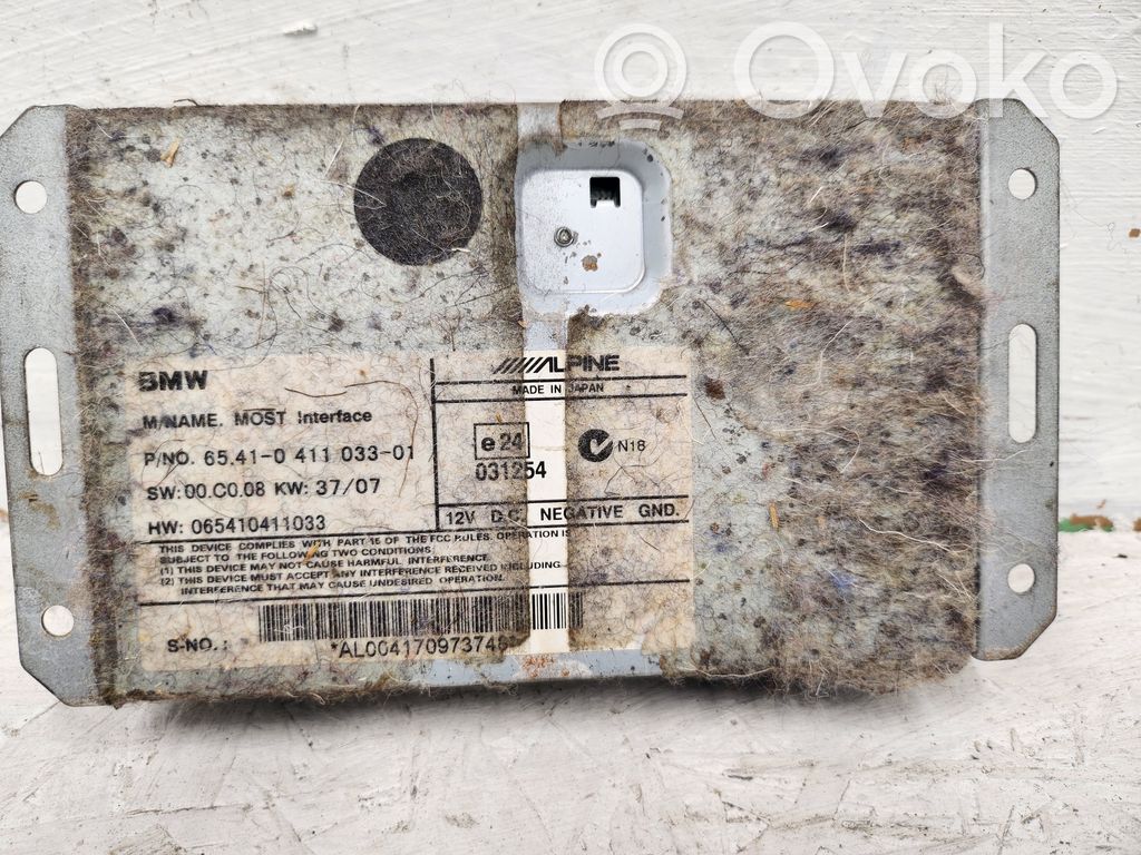 Comfort/convenience module   6541041103301,031254,065410411033
