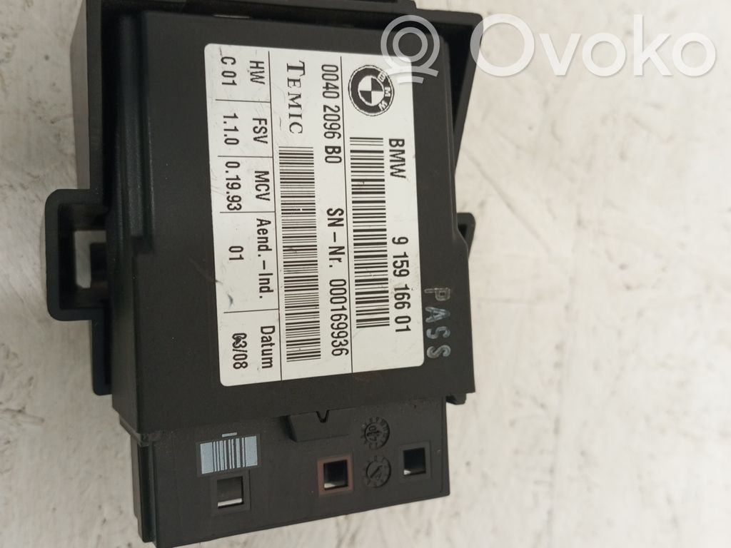 BMW 5 E60 E61 Sėdynių šildymo rėlė 
