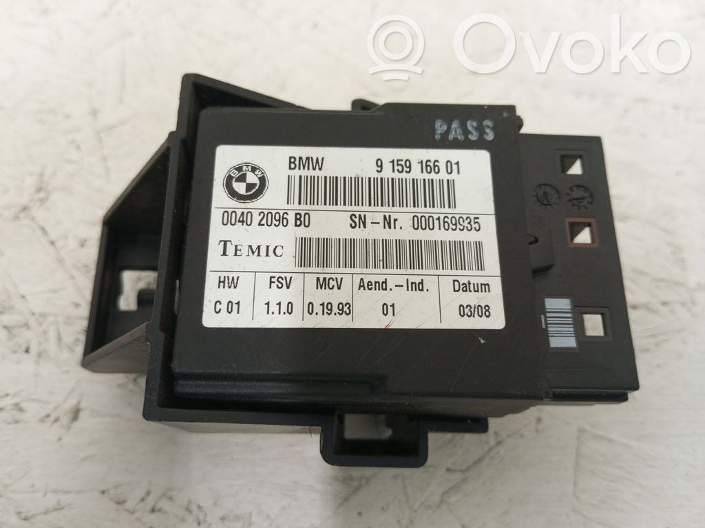 BMW 5 E60 E61 Sėdynių šildymo rėlė 