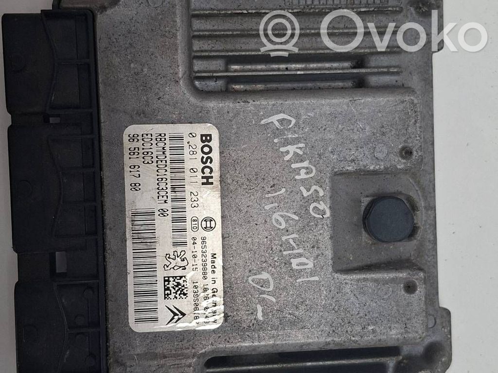 Citroen Xsara Picasso Engine control unit/module 