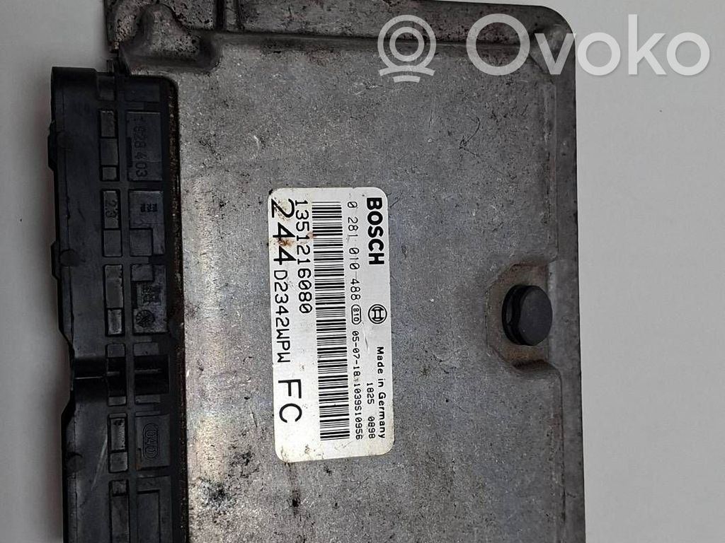 Engine control unit/module   0281010488,1351216080