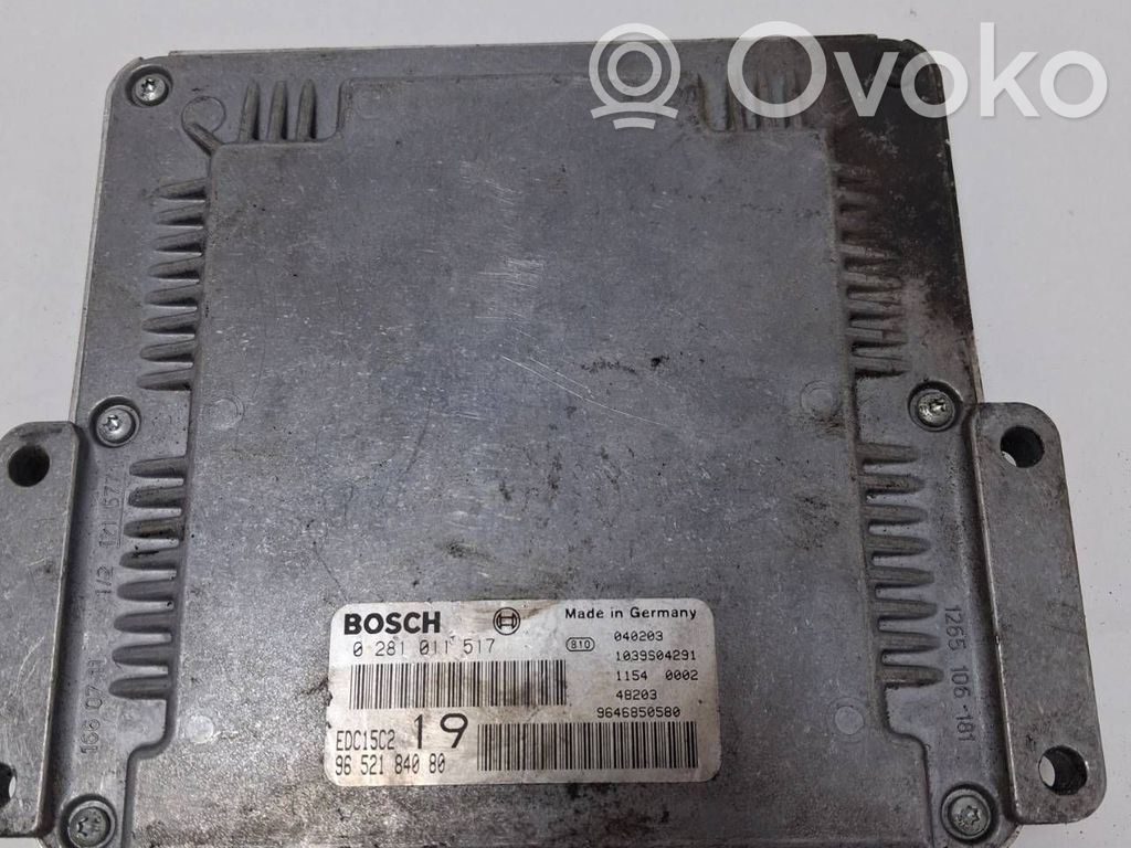 Peugeot 406 Engine control unit/module 