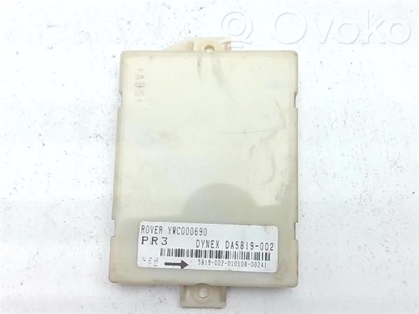 Other control units/modules   YWC000690,DA5819002