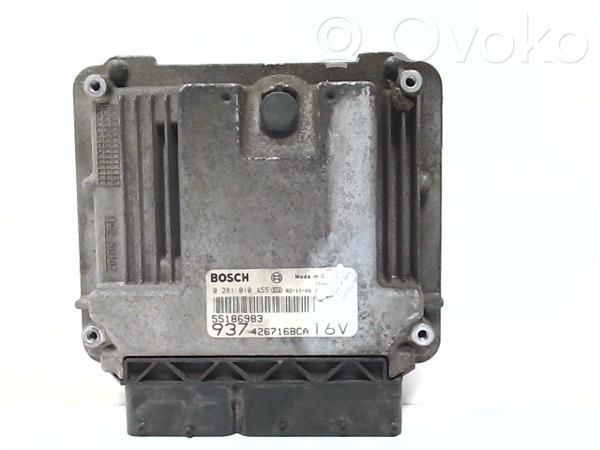 Engine control unit/module   55186983,0281010455