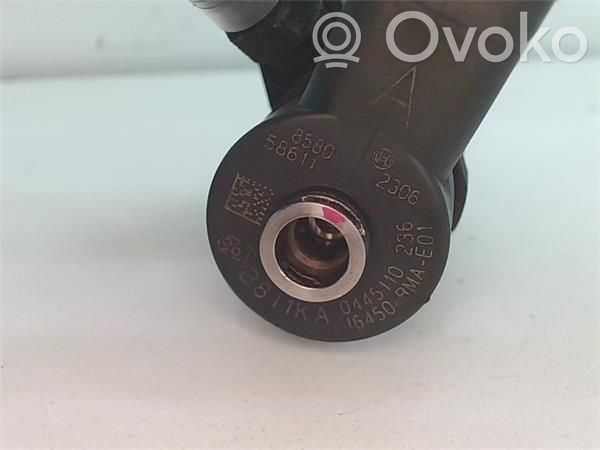 Inyector de combustible   16450RMAE01,0445110236