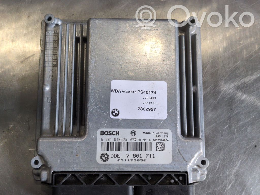 Moottorin ohjainlaite/moduuli   7801711,0281013251,7802957