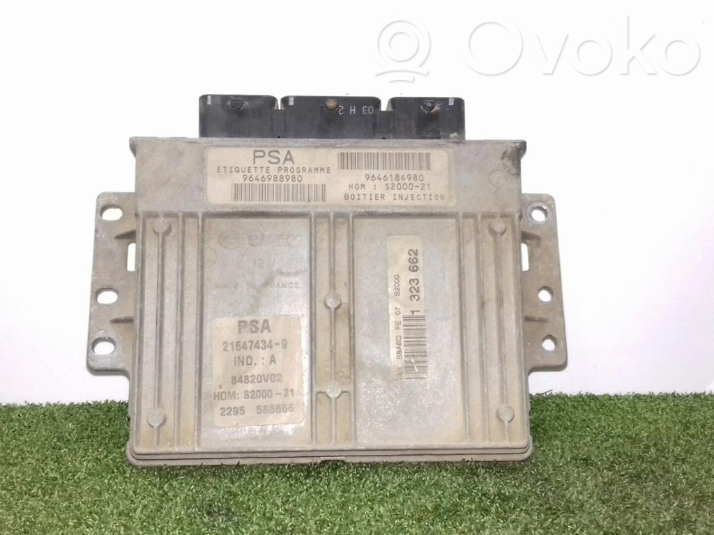 Galios (ECU) modulis   9646988980