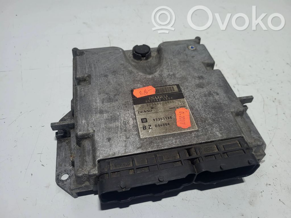 Opel Signum Unitate/modul de control motor 