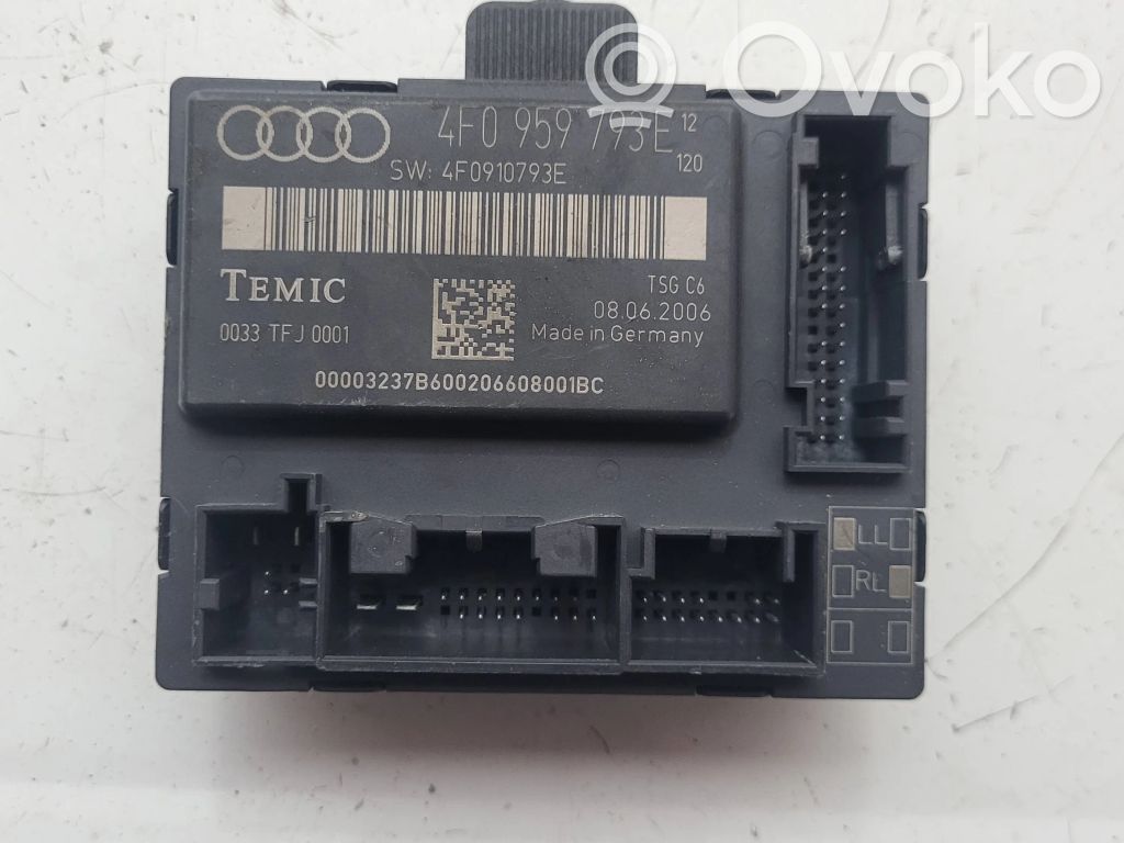 Door control unit/module   4F0959793E,4F0910793E,0033TFJ0001