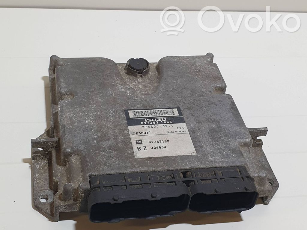 Engine control unit/module   97353188,8973531885