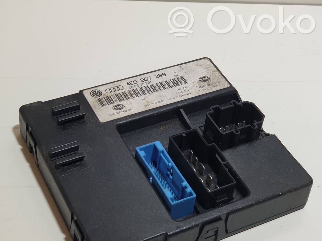 Komforto modulis   4E0907289,4E0910289A,5DK00843206