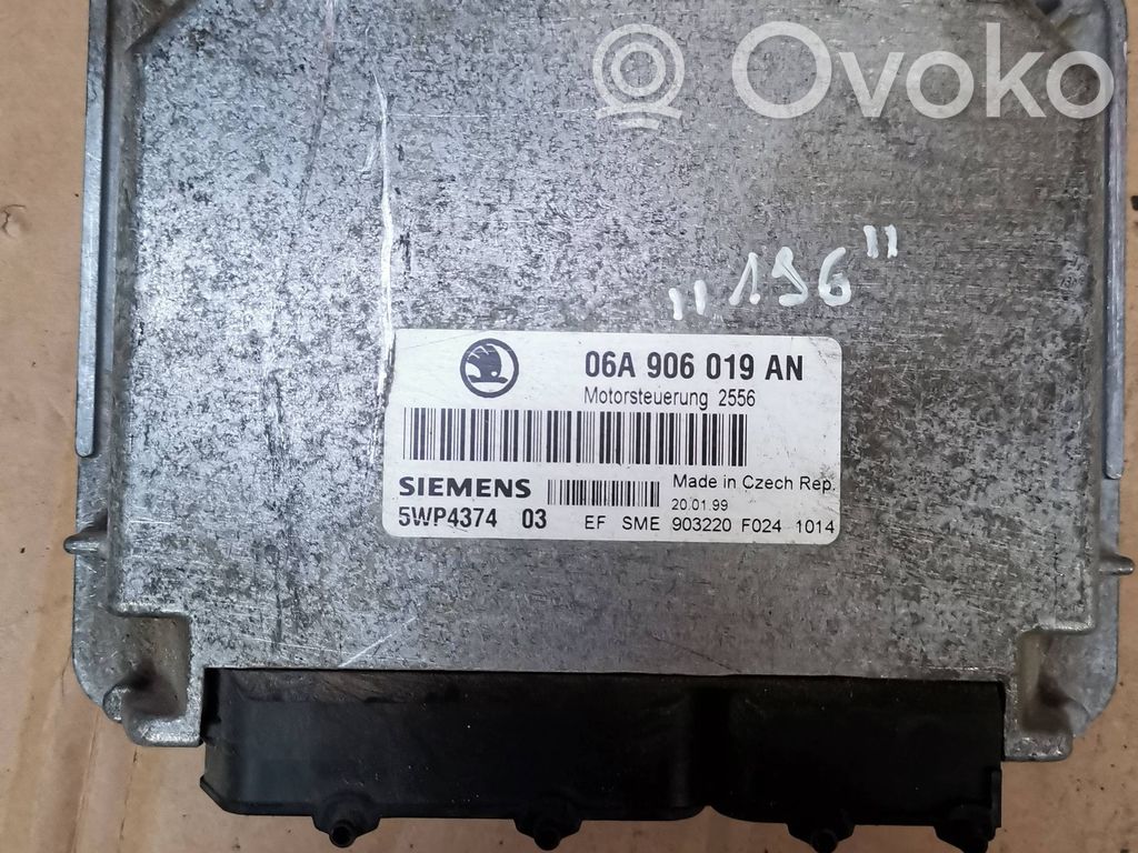Skoda Octavia Mk1 (1U) Engine control unit/module 
