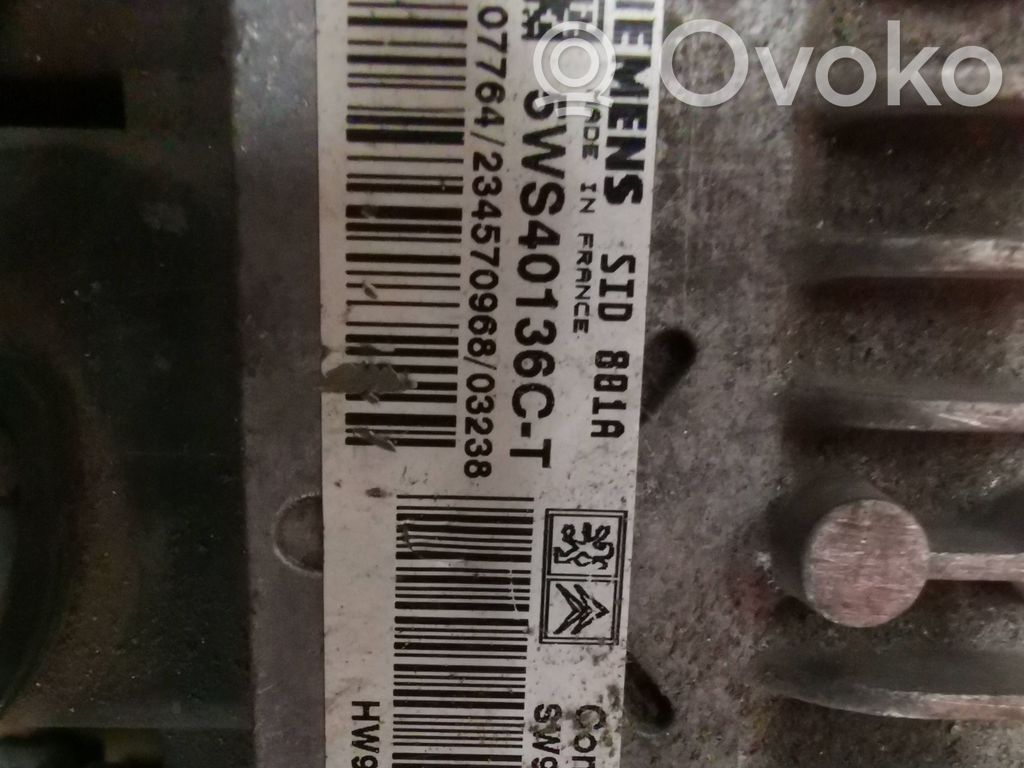 Peugeot 307 Engine control unit/module 