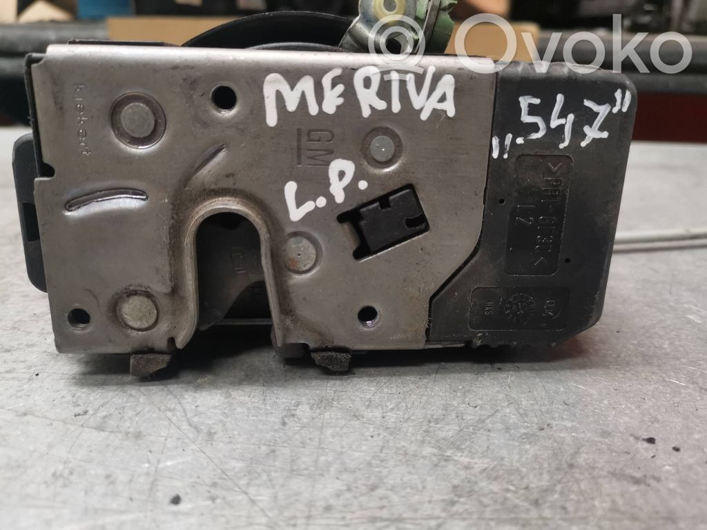 Opel Meriva A Front door lock 
