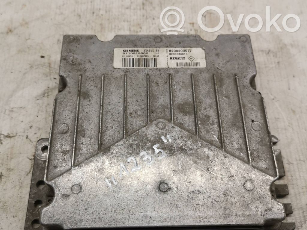 Renault Laguna II Engine control unit/module 