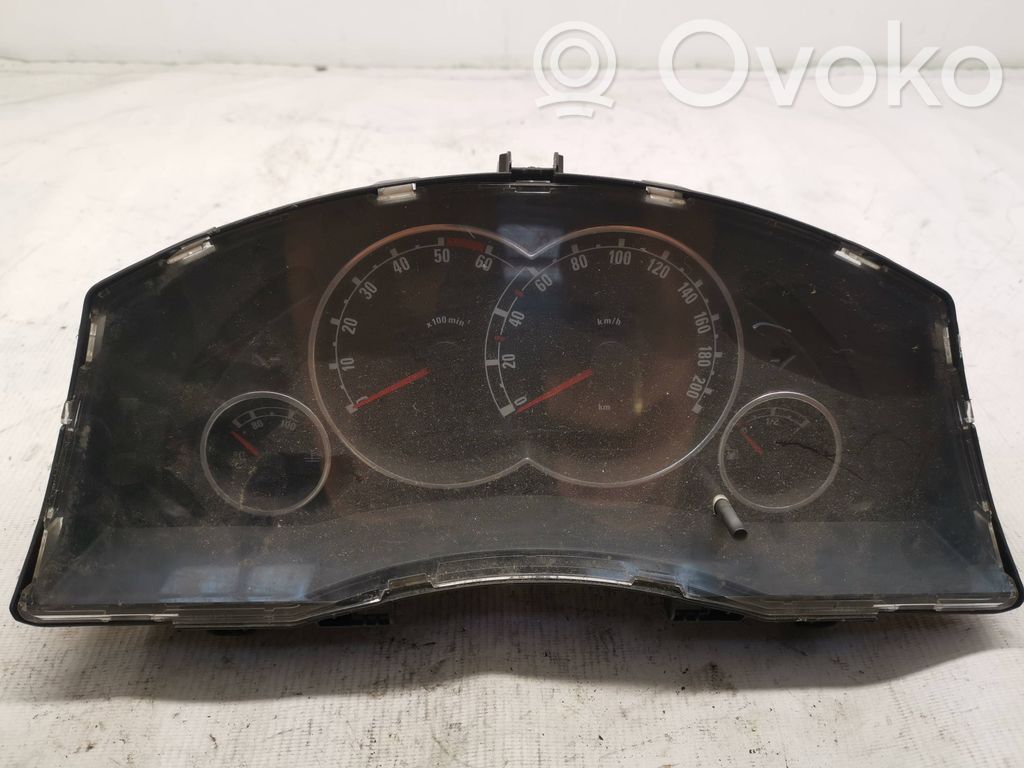 Opel Meriva A Speedometer (instrument cluster) 