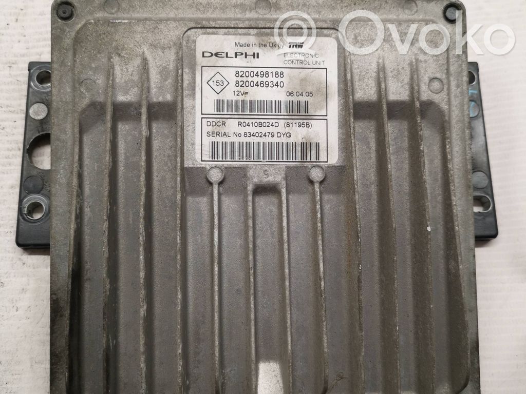 Renault Megane II Engine control unit/module 