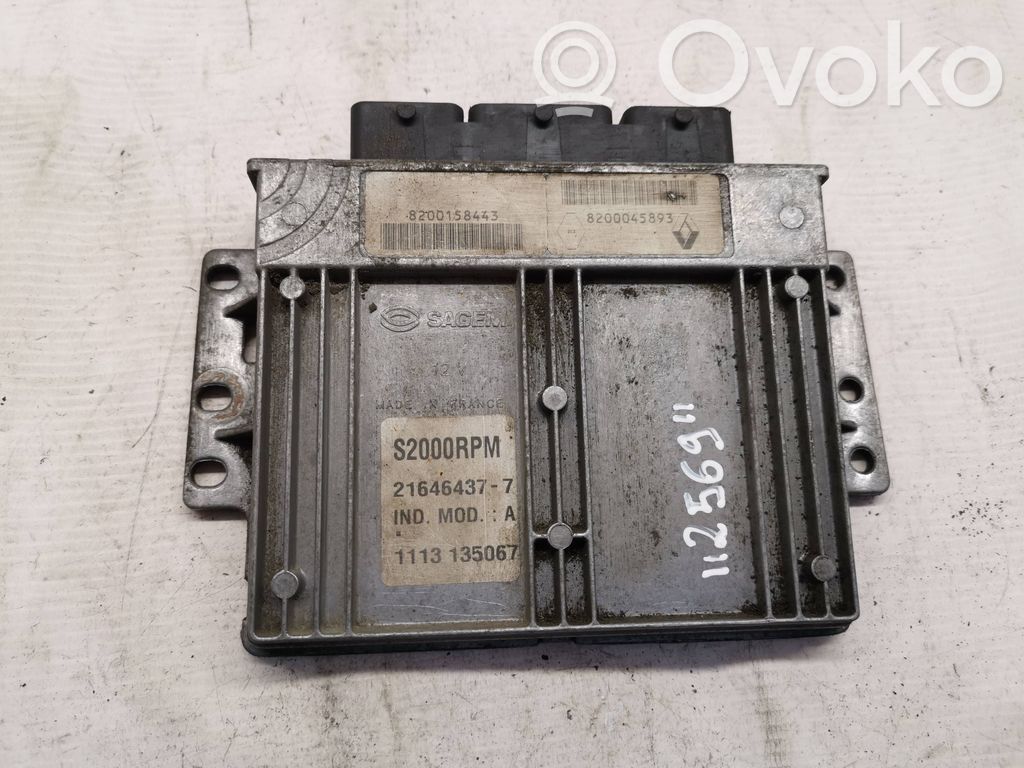 Renault Laguna II Engine control unit/module 