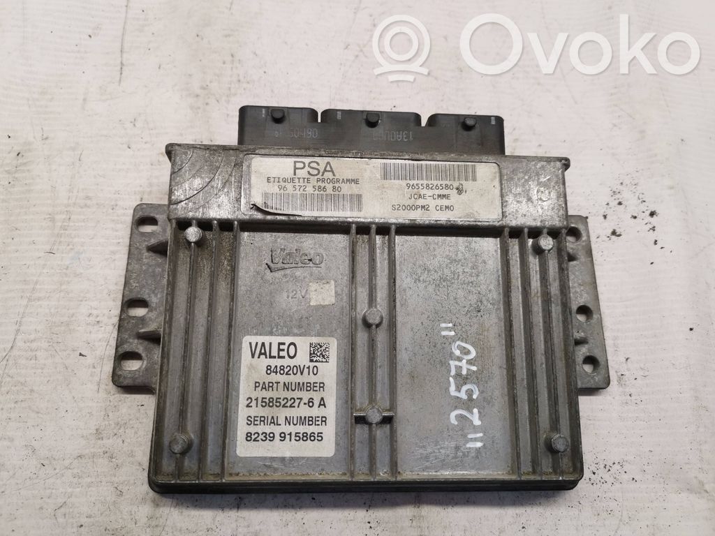 Citroen Xsara Picasso Komputer / Sterownik ECU silnika 