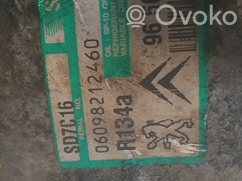Peugeot 407 Klimakompressor Pumpe 