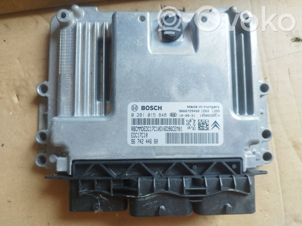 Peugeot Partner Engine control unit/module 