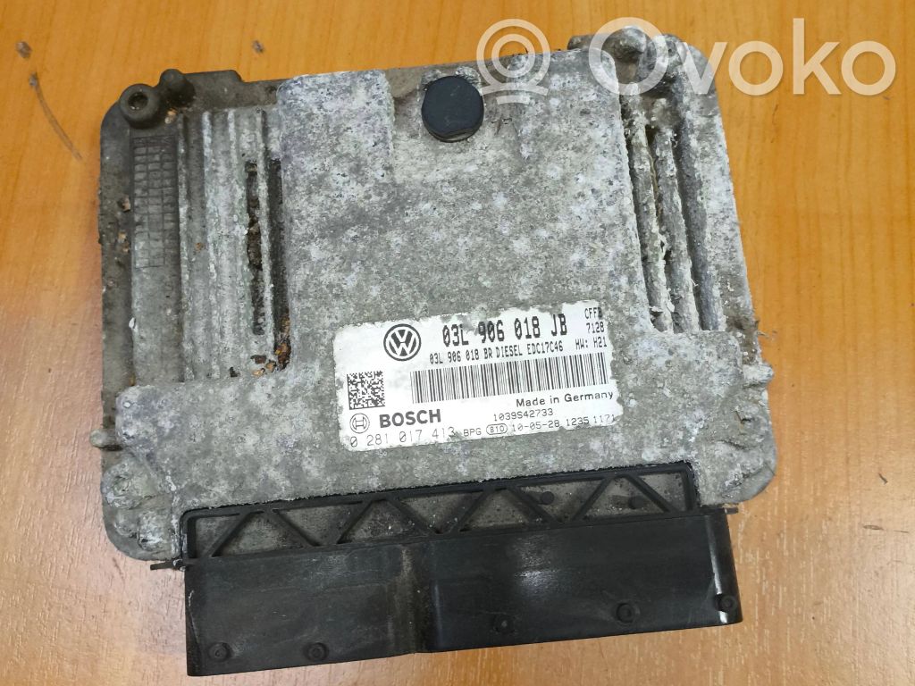 Skoda Superb B6 (3T) Engine control unit/module 